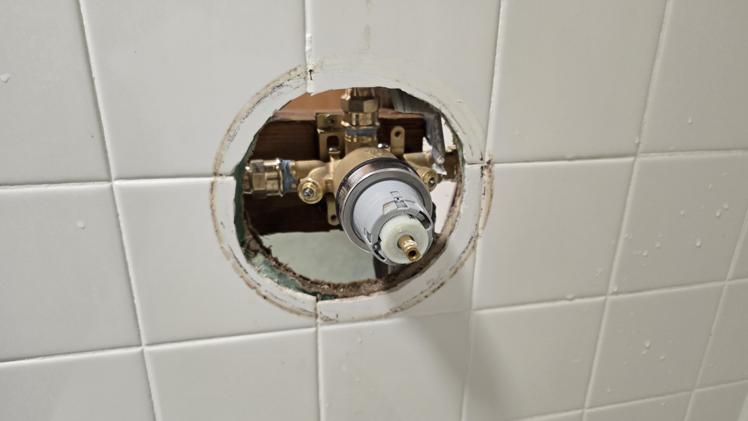 Shower valve replacement by licensed plumber Walden NY