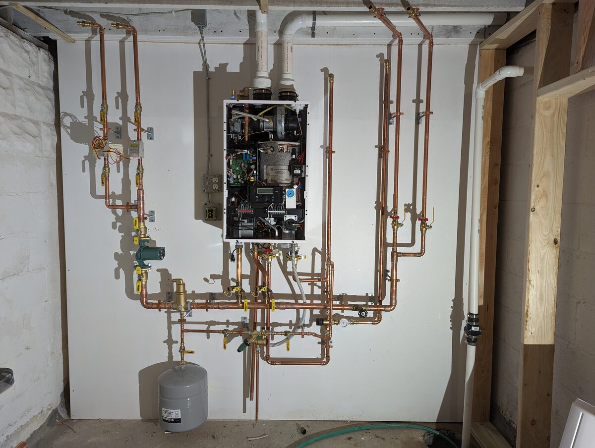 Multi-zone hydronic heating piping — Orange County NY boiler contractor