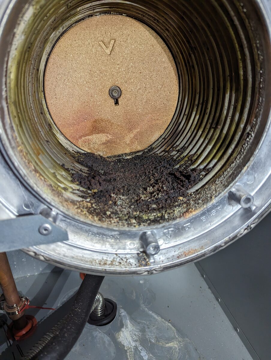 Boiler heat exchanger cleaning during annual tune-up — Hudson Valley NY